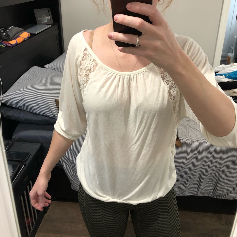 Flowy top. Great for summer!